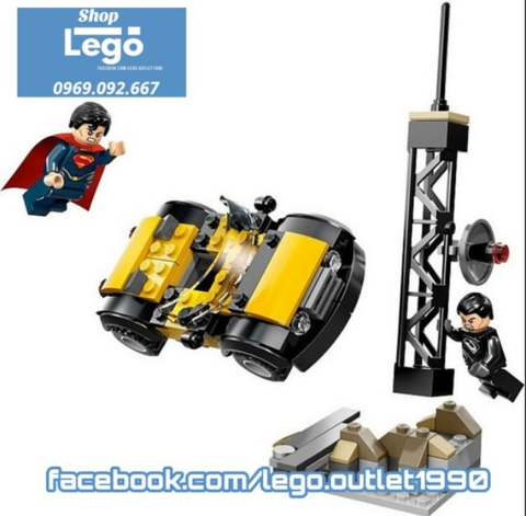 Xếp hình Super Man: Man of Steel