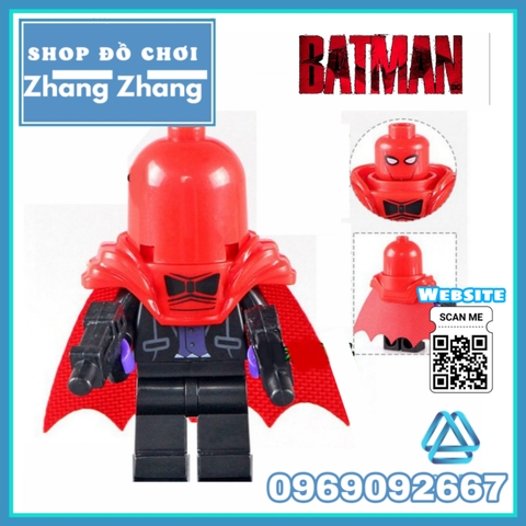 Xếp hình Batman Batgirl Redhood thành phố Gotham Lego Minifigures POGO PG124 131 PG8040