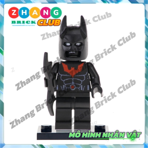 Xếp hình Deadshot Harley Quinn Prom Zombie Batgirl Batman Beyond Joker Spider-Man 2099 Lego Minifigures Pogo PG8143