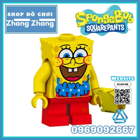 Đồ chơi xếp hình bọt biển tinh nghịch Spongebob Squarepants Minifigues FL1002