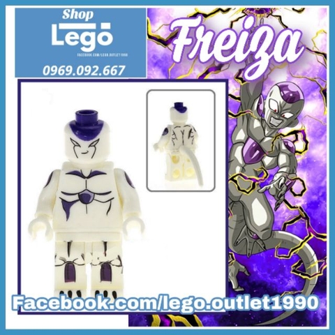Xếp hình Freiza trong Songoku Dragon Ball Z mới nhất 2020 Lego Minifigures Kopf Kf983 Kf8023
