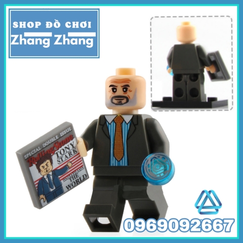 Xếp hình Avengers : Endgame Proxima Midnight Obadiah Nick Fury Dr Strange Iron Man Hawkeye Lego Minifigures Xinh X0215