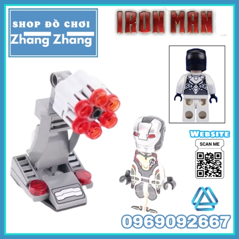 Xếp hình Người sắt Iron Man biến hình Hulkbuster 12in1 Lego Minifigures Elephant JX1162