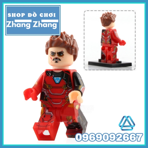 Xếp hình Doc Samson - Banshee - Trickster - Bluebird - Killer Frost- Nightcrawler - Iron Man Lego Minifigures WM6028