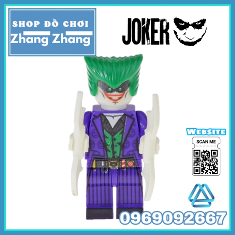 Xếp hình Batman : Arkham Harleen Victor Fries Quinzel Joker Reddier Catwoman Bane Lego Minifigures Pogo PG8186
