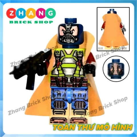 Xếp hình The Flash Atom Lightning Arkham Knight Bane Cosmic Boy DC Comics Lego Minifigures Xinh X0119