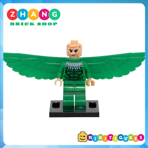 Xếp hình Spider White Tiger Vulture Dortor Octopus Kraven Sandman Misterio Electro HobGoblin Lego Minifigures Xinh X0123