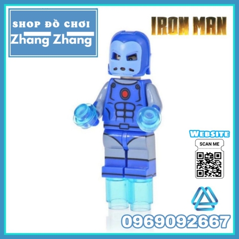 Xếp hình Người sắt Iron Man Stealth Armor Lego Minifigures Kopf KF1145