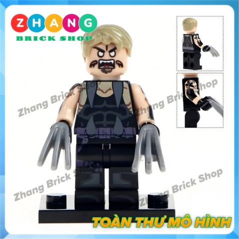 Xếp hình Dr. Nemesis   - Colossus   - Sabretooth   - Bishop  - Executioner Siêu anh hùng Lego Minifigures POGO PG8083