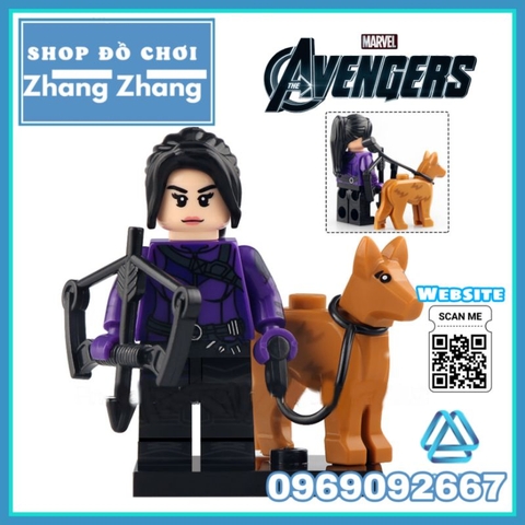Đồ chơi xếp hình Avengers gồm Kate Bishop Hawkeye Kingpin Matt Murdock Yelena Belova Echo Minifigures Xinh X0330