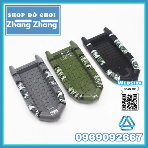 Xếp hình xuồng máy cano cao tốc của lực lượng đặc nhiệm SWAT Lego Minifigures