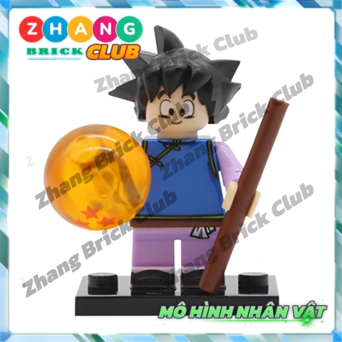 Mô hình nhân vật 7 viên ngọc rồng Dragon Balls Goten Gotenks Trunks Tien Shinhan Android 18 POGO PG8166
