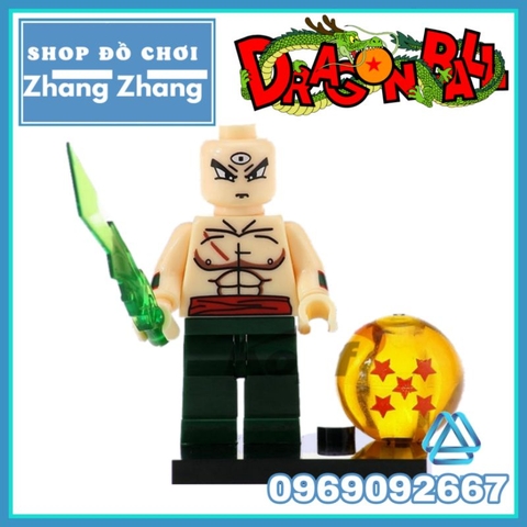 Đồ chơi xếp hình Tien Shinhan trong Dragon Ball 7 viên ngọc rồng mô hình Minifigures WM253