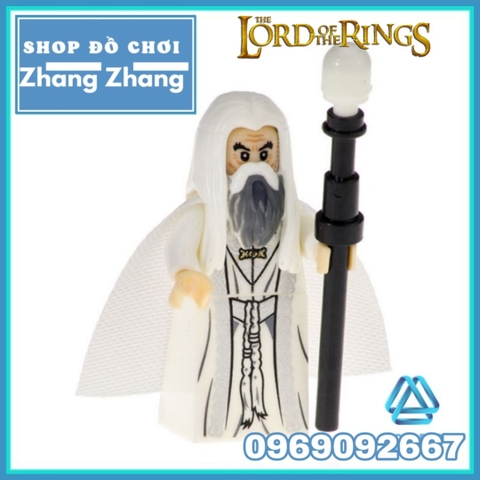 Xếp hình Samwise Frodo Aragorn Gandalf Bofur the Dwarf
Radagast
Saruman
Beorn Lego Minifigures Pogo PG8160