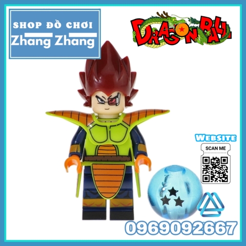 Xếp hình 7 viên ngọc rồng Dragon Ball Goku - Vegeta
- King Vegeta - Raditz
- Krillin Recoom Lego Minifigures Kopf KF6057