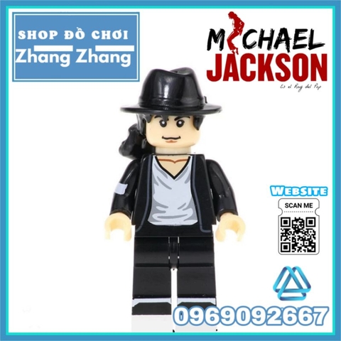 Đồ chơi xếp hình ngôi sao nhạc pop Michael Jackson Minifigures Kopf KF6047