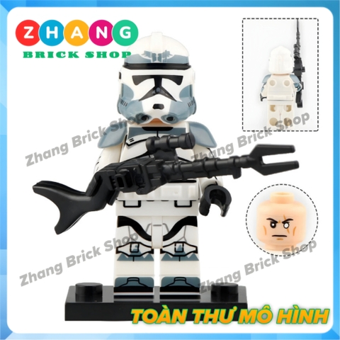 Xếp hình Star Wars Legion Coruscant Guard - Jesse - Imperial Stormtrooper Lego Minifigures Koruit KT1042