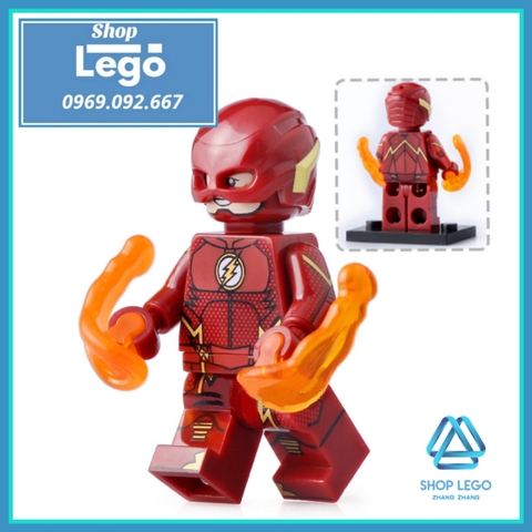 Xếp hình Siêu anh hùng Marvel Flash - Peter Parker - Tony Stark - Ego Lego Minifigures Xinh X0134