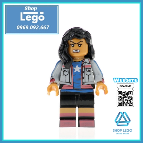 Xếp hình Siêu anh hùng Marvel, X-men, DC Comics Bane Lego Minifigures POGO pg8093