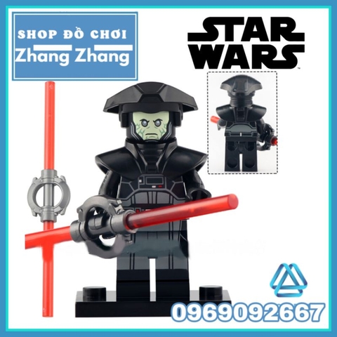 Đồ chơi xếp hình Star Wars Darth Maul Fifth Brother Reva Ben Kenobi Anakin Skywalker Vader Minifigures Koruit KT1059