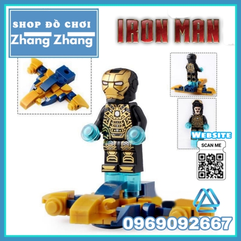 Xếp hình tuyển tập Iron Man đại chiến Thanos 8 in 1 Lego Minifigures Dlp9093