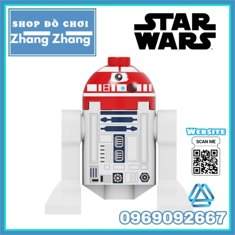 Đồ chơi xếp hình Star Wars gồm Storm Trooper - Imperial Crew Astromech Droid Tusken Raiden Jawa Minifigures POGO PG8288