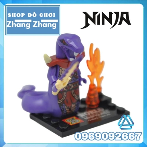 Xếp hình Ninjago Thunder Swordsman Jay Kai Lloyd Cole
Eyezor Zugu Chen Chop'rai Lego Minifigures SY272