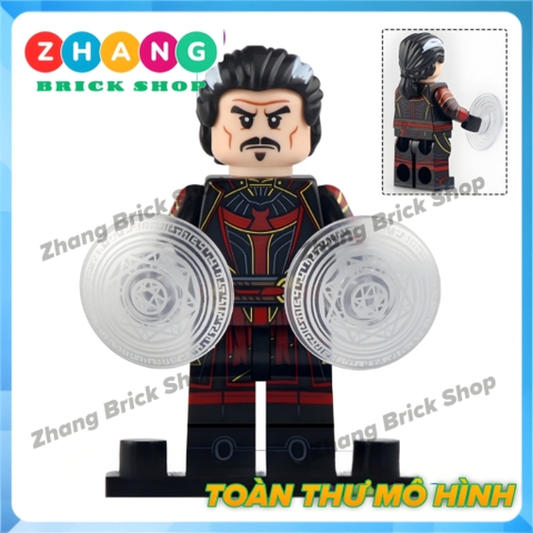 Đồ chơi xếp hình Doctor Strange Wong America Chavez Scarlet Witch Master Mordo Minifigures Koruit KT1057