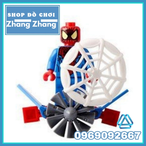 Xếp hình Người nhện Spider Man Homecoming Morales Venom Iron Spider Lego Minifigures Sy630