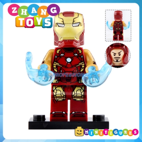 Xếp hình Tuyển tập Iron-man Thanos Warmachine  mk1 Lego Minifigures xinh X0252