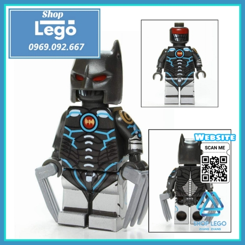 Xếp hình Colossus Wolverine Deadpool Spider-Man Cable Murder Machine Harley Quinn Lego Minifigures POGO PG8180