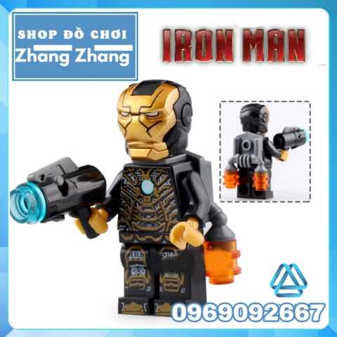 Xếp hình Iron man Captain America MK5 MK1 MK41 MK50 Ant Man Avengers Endgame Lego Minifigures Lele D165 d172