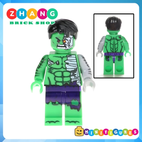 Xếp hình Luke Cage - Electrocutioner - Supergiant - Meteorite Siêu anh hùng Marvel & DC Lego Minifigures POGO PG8117