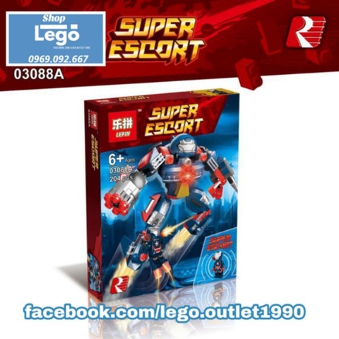 Xếp hình Lego Ironman Hulkbuster Lepin 03088