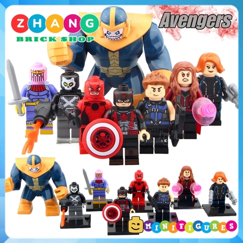 Xếp hình Siêu anh hùng Marvel Lego MiniFigures Xinh X0110