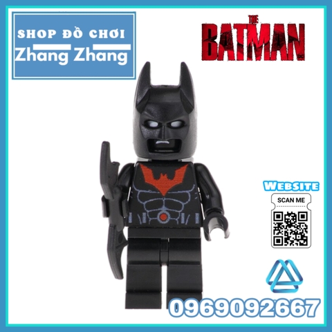 Xếp hình Deadshot Harley Quinn Prom Zombie Batgirl Batman Beyond Joker Spider-Man 2099 Lego Minifigures Pogo PG8143