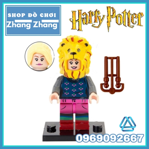 Xếp hình Harry Potter - Hermion - Ginny Weasley - Moaning Myrtle - Ron - Fred Lego Minifigures POGO PG8285