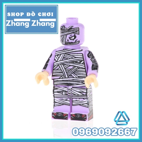 Xếp hình Halloween các nhân vật phim kinh dị Scared Lego Minifigures POGO PG8174