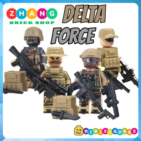 Xếp hình thủy quân lục chiến Mỹ United States Marine Corps Modern War Lego Minifigures Decool 308 311