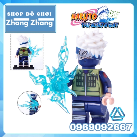 Xếp hình Uchiha Obito - Uzumaki Naruto - Uchiha Sasuke - Hatake Kakashi Sasori Hidan KakuzuPein Lego Minifigures WM6105