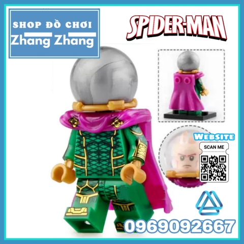 Xếp hình Spider-man Far For Agent Home Venom Ghost Rider Mysterio Người nhện Lego Minifigures Koruit KT1028