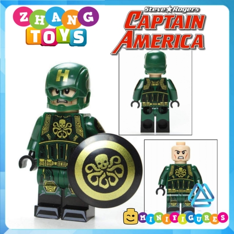 Xếp hình Captain America tuyển tập Siêu anh hùng mới nhất 2019 siêu đẹp siêu rẻ siêu hiếm Lego Minifigures Xinh X0236