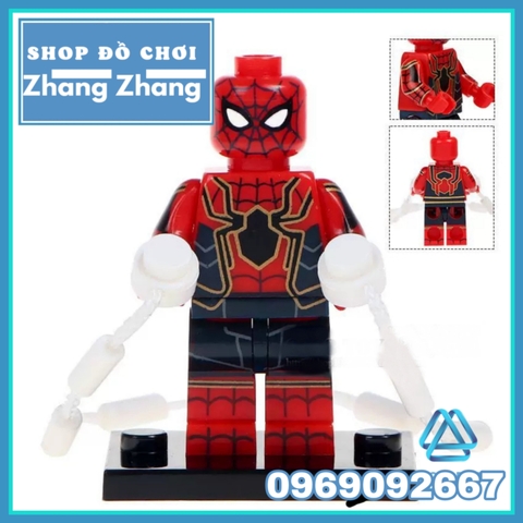 Xếp hình Spider-Man Home Coming Siêu anh hùng Marvel Lego Minifigures Wm366