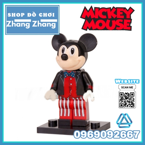 Xếp hình Vịt Donald và chuột micky và thú Ariel Lego Minifigures POGO PG8225