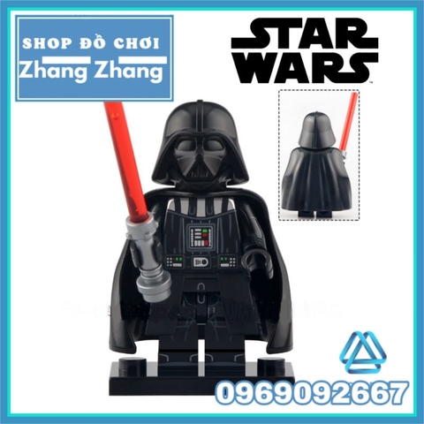 Đồ chơi xếp hình Star Wars Darth Maul Fifth Brother Reva Ben Kenobi Anakin Skywalker Vader Minifigures Koruit KT1059