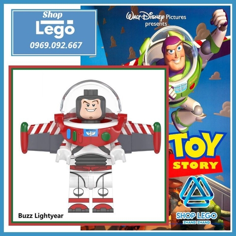 Xếp hình Toy Story Buzz Lightyear mới nhất 2020 Lego Minifigures Koruit WM856 WM6077