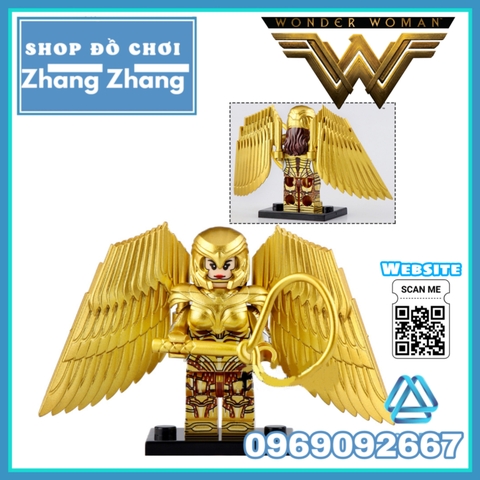 Xếp hình Nữ thần chiến Wonder Woman 1984 Cheetah Diana Steve Trevor Barbara Minerva Maxwell Lord Lego Minifigures WM6100