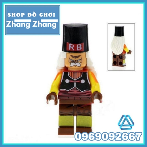 Xếp hình Dragon Ball Z Android 20 trong 7 viên ngọc rồng Lego Minifigures Kopf KF989
