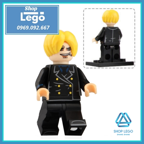 Xếp hình One Piece Sanji
- Frank
- Luffy
- Sakazuki Akainu
- Edward - Garp Lego Minifigures Koruit KT1008