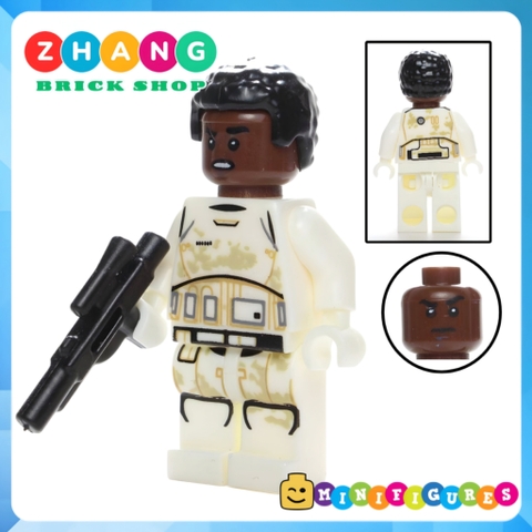 Xếp hình Star Wars Finn - Padawan - K-3PO - Yoda - Gungan - Malakili - Jedi - Leia Lego Minifigures Pogo PG8049